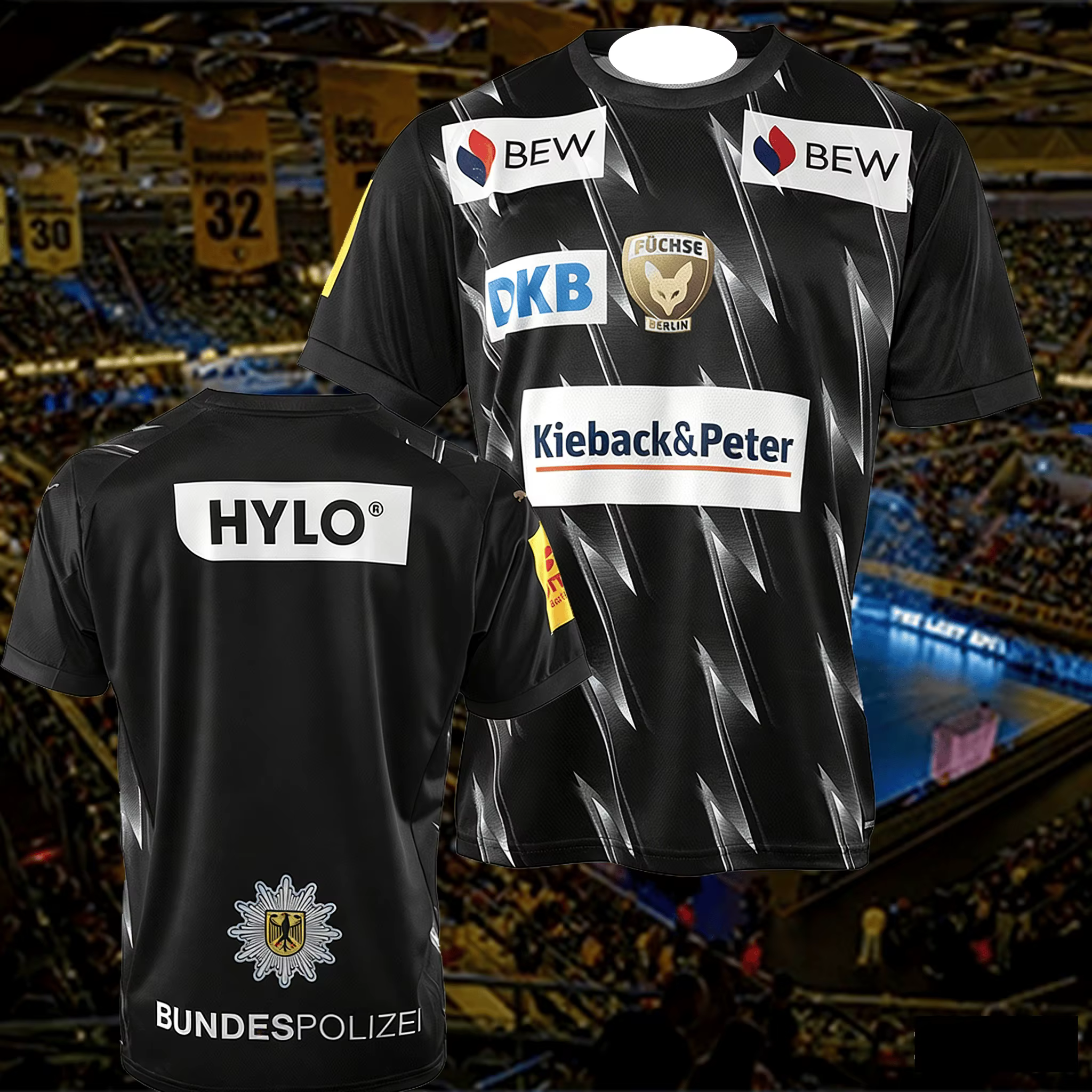 Nouveauté 2026 : FRISCH AUF! pour hommes T-shirt de handball Goppingen, vêtements de sport, surdimensionné, pour l'entraînement et les matchs de handball, respirant, vêtements de plage