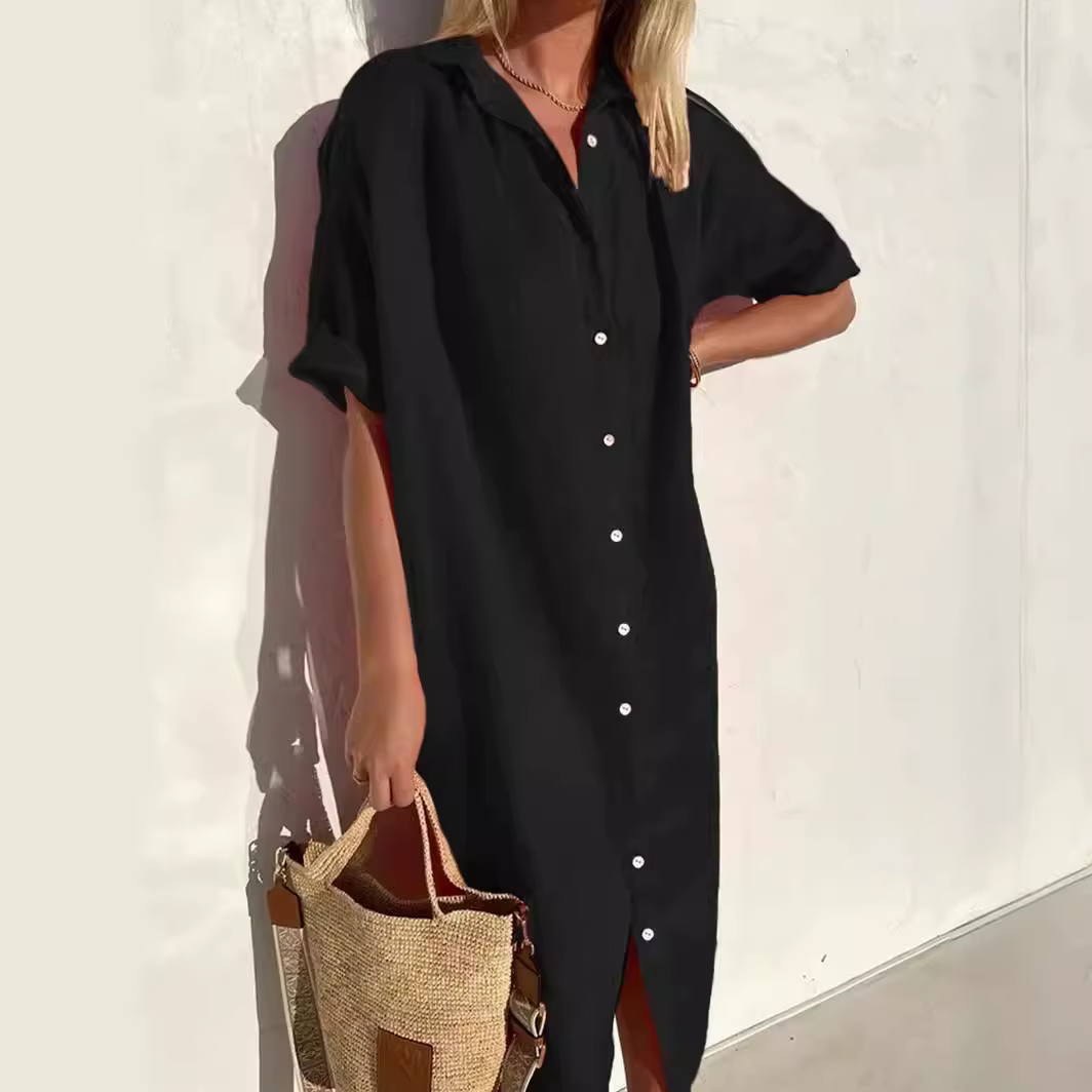 Robe chemise élégante pour femmes