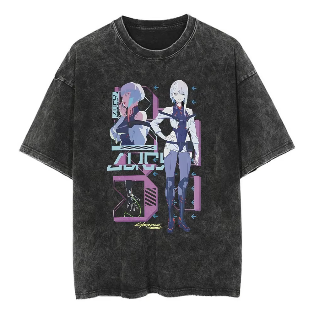 T-shirt d'été Cyberpunk Edgerunners David Martinez 2026