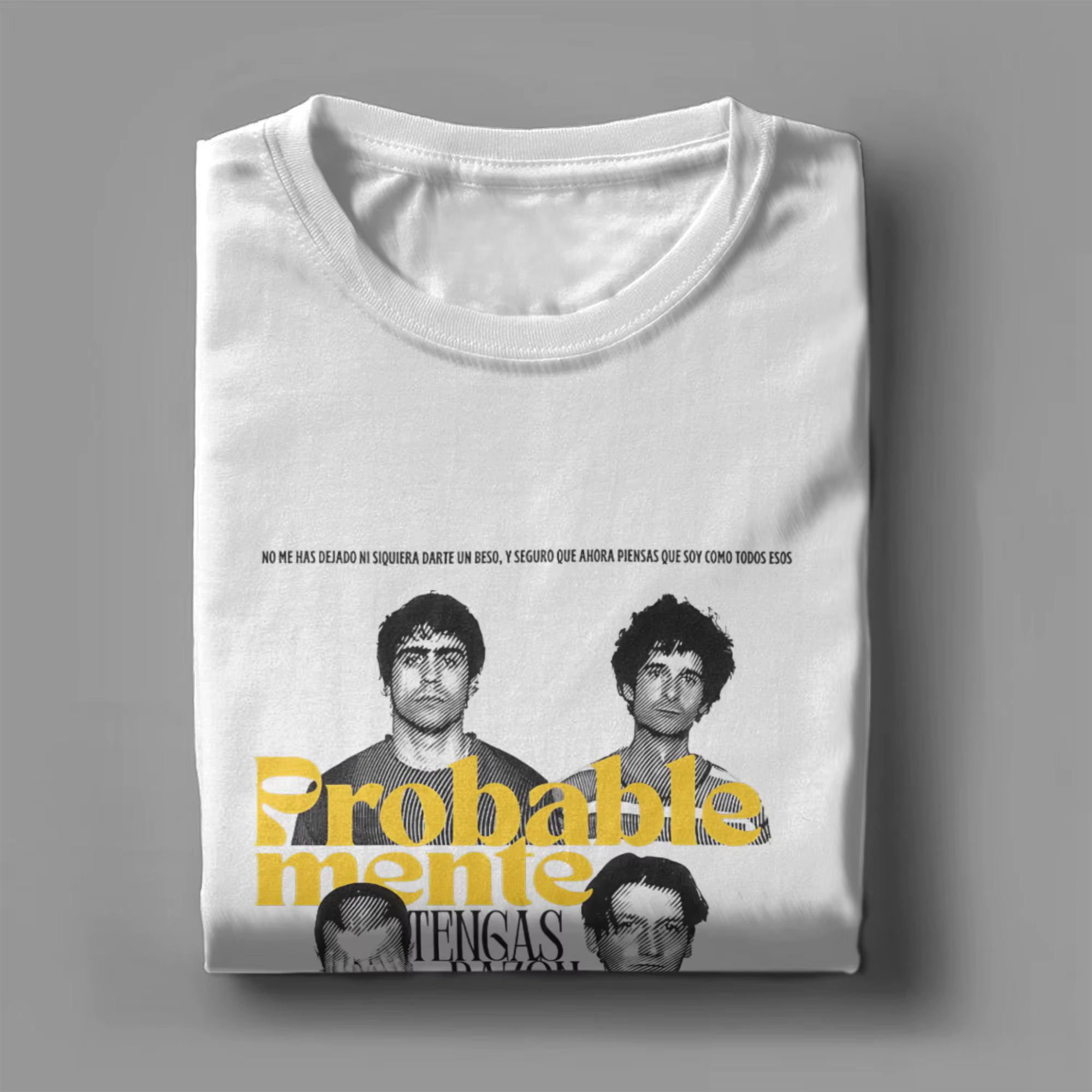 T-shirt imprimé graphique You're probably Right - Carolina Durante pour hommes et femmes