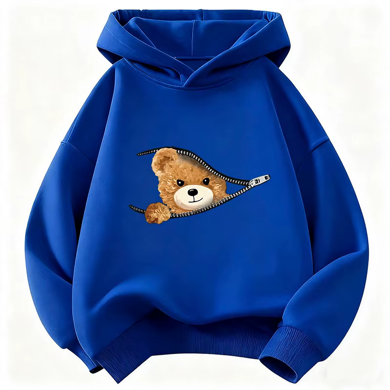Sweat-shirt à capuche amusant pour enfants