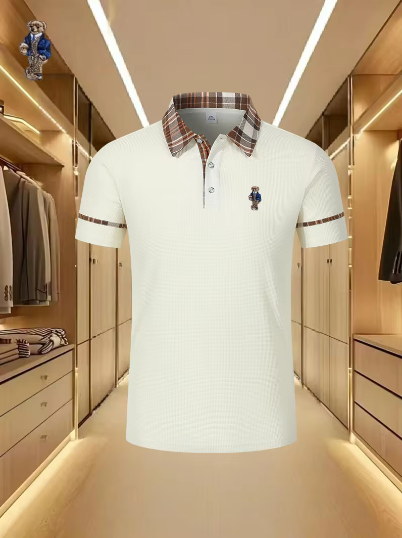 Polo haut de gamme pour homme à manches courtes