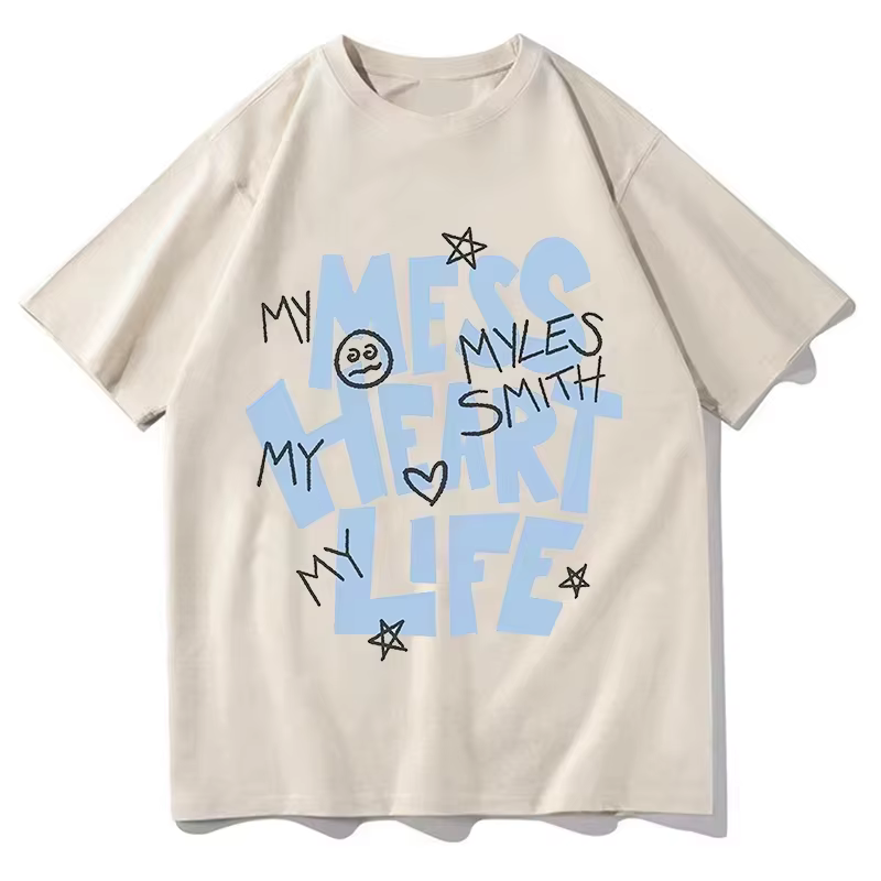 T-shirt graphique unisexe Myles Smith My Mess Album