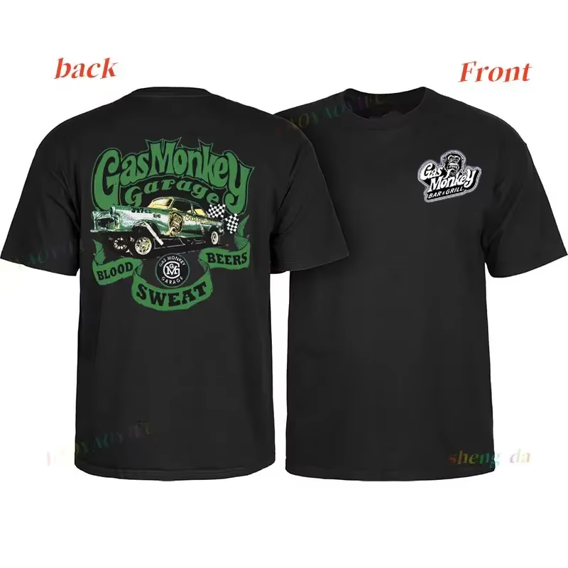 Camiseta Gas Monkey Garages Classics T-shirt à manches courtes pour hommes