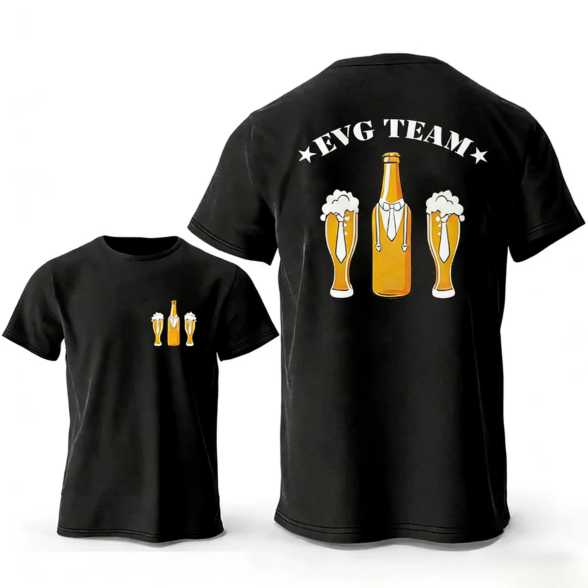 T-shirts graphiques pour hommes 2026 Équipe du Marié EVG TEAM