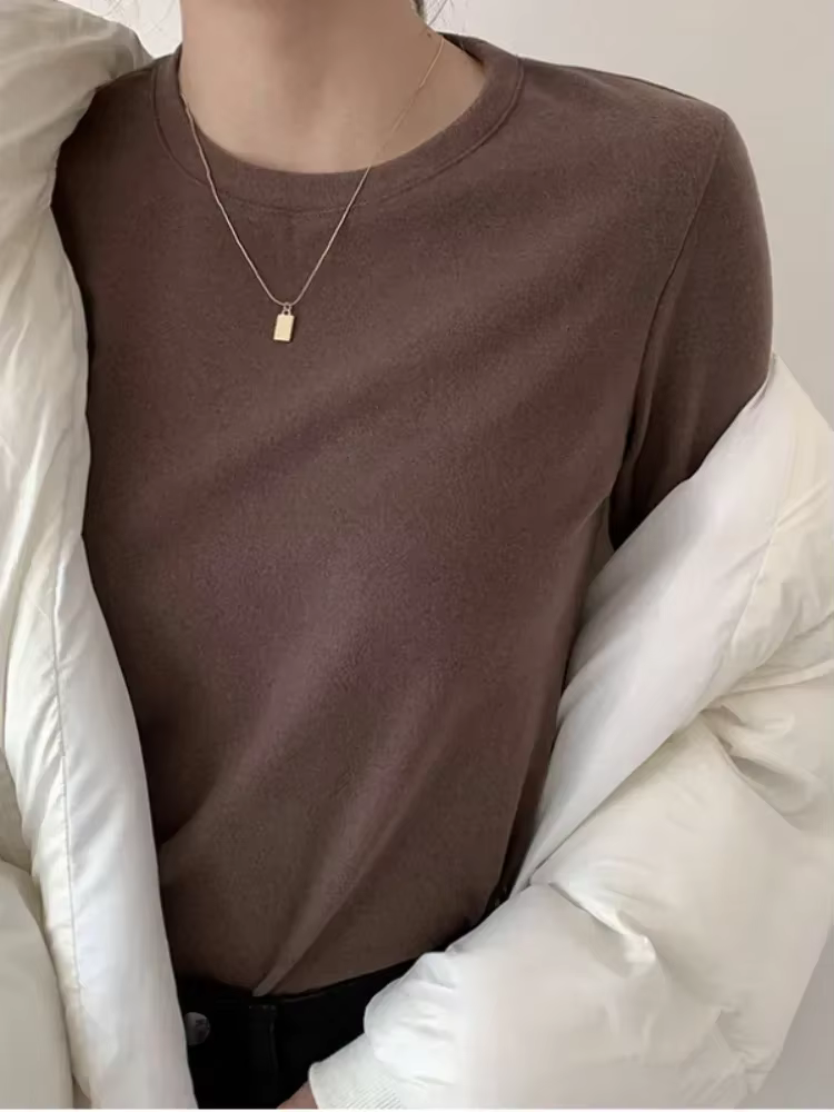 Hiver femmes pull T-Shirt femmes surdimensionné T-Shirt femme vêtements femme T-Shirt hauts pull à manches longues Tube tricoté T-Shirt haut