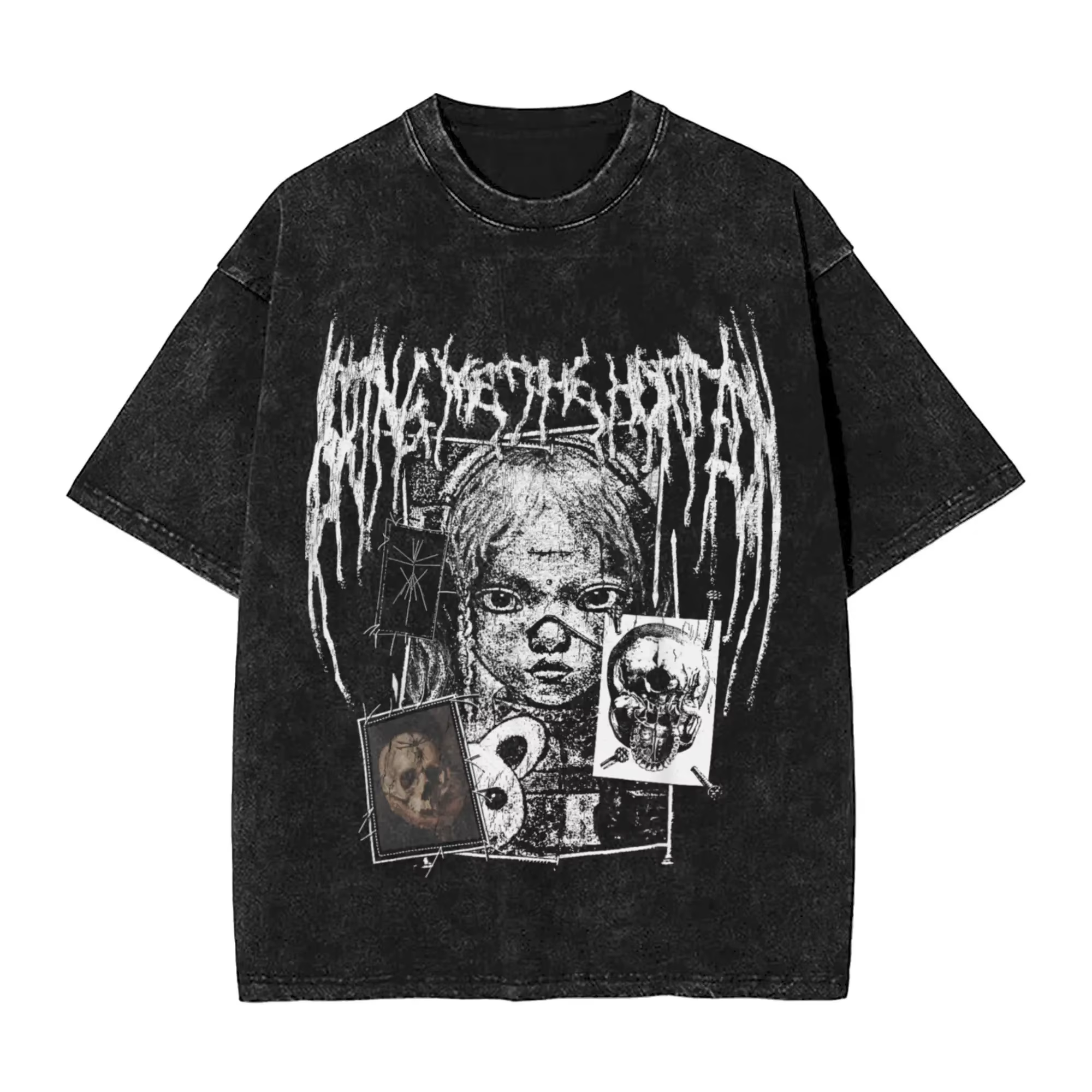 ROCK Band Bring Me The Horizon t-shirts pour les Fans BMTH lavé Vintage hauts nouveauté britannique été t-shirt