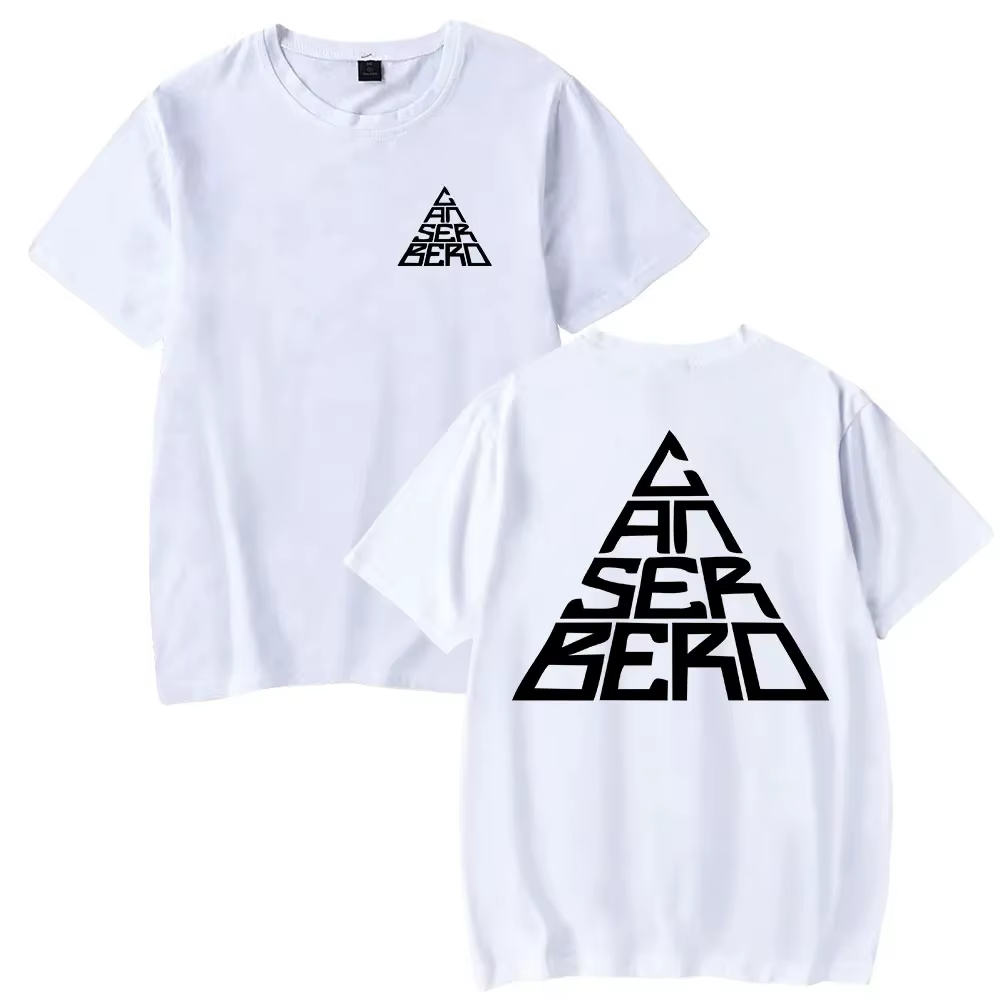 Canserbero-T-shirt à manches courtes pour hommes et femmes