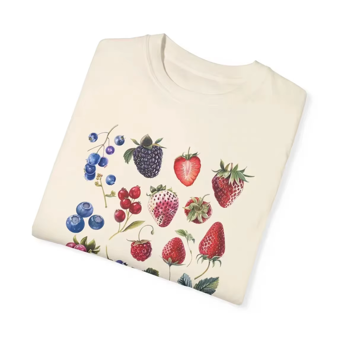 T-shirt motif fruits et baies esthétique américaine des années 90