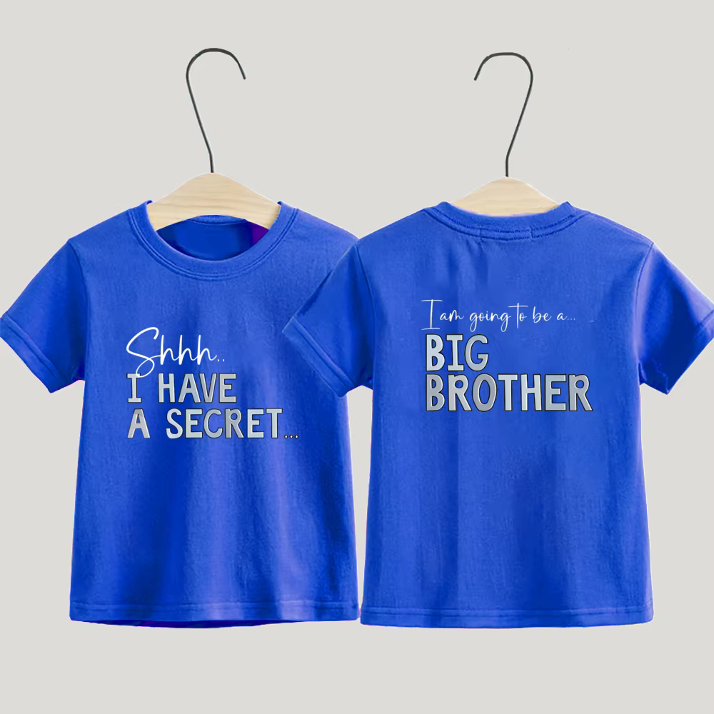 T-Shirt Big Brother, j'ai un Secret promu à gros frère