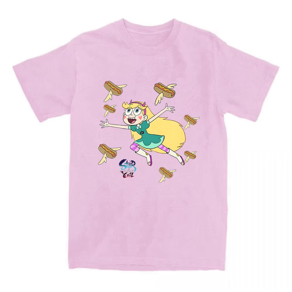 Étoile contre. Les Forces du mal T-shirt drôle dessin animé
