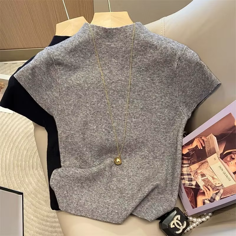 Pull à col roulé pour femme
