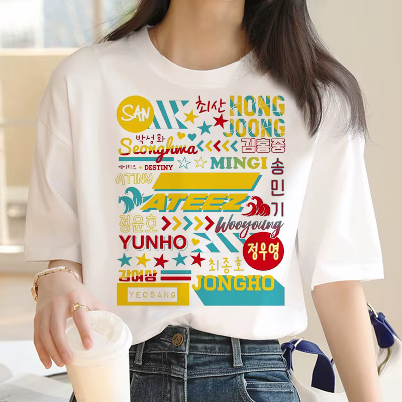 Ateez t-shirt hommes tumblr