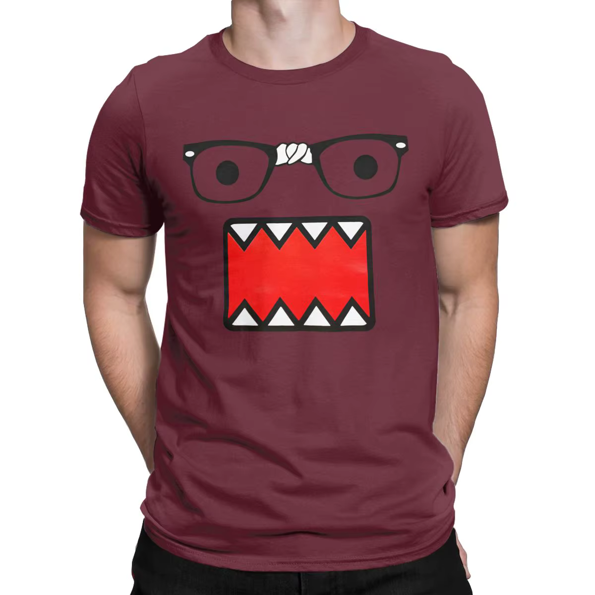 Domo Kun-T-shirt à manches courtes pour homme