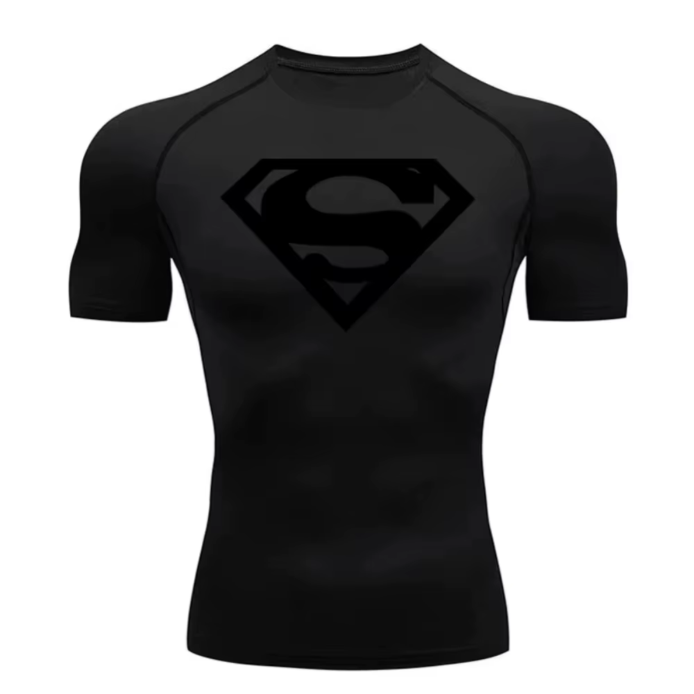T-shirt de compression sportif pour homme