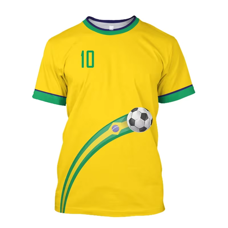 Maillot de football de l'équipe nationale du Brésil 10