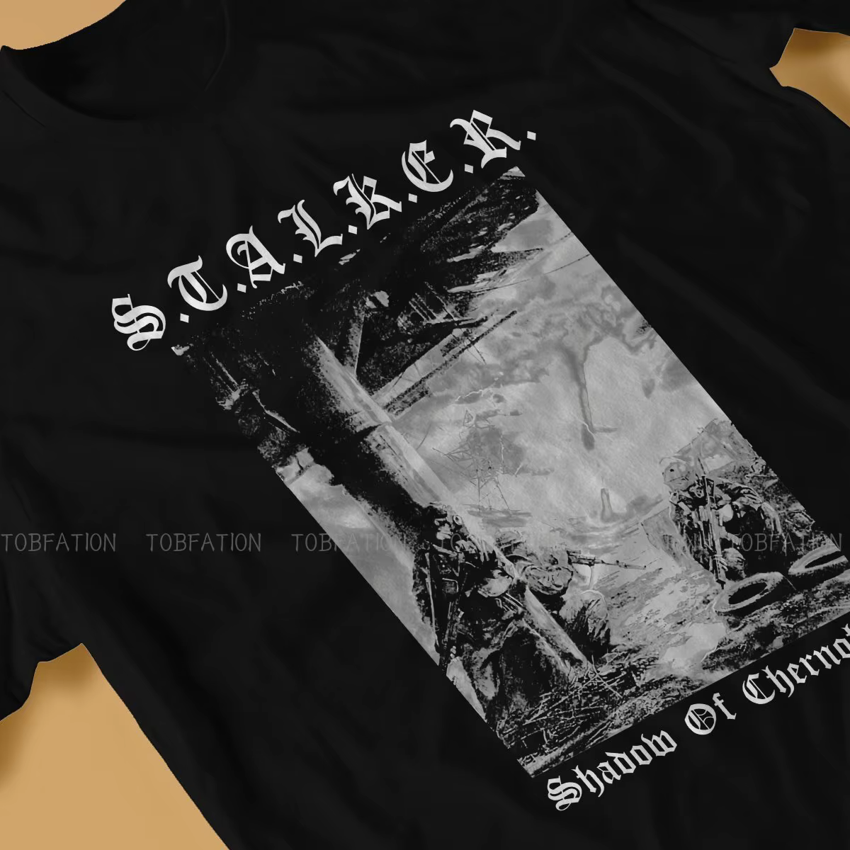T-shirt spécial noir Stalker jeu confortable nouveau Design cadeau vêtements