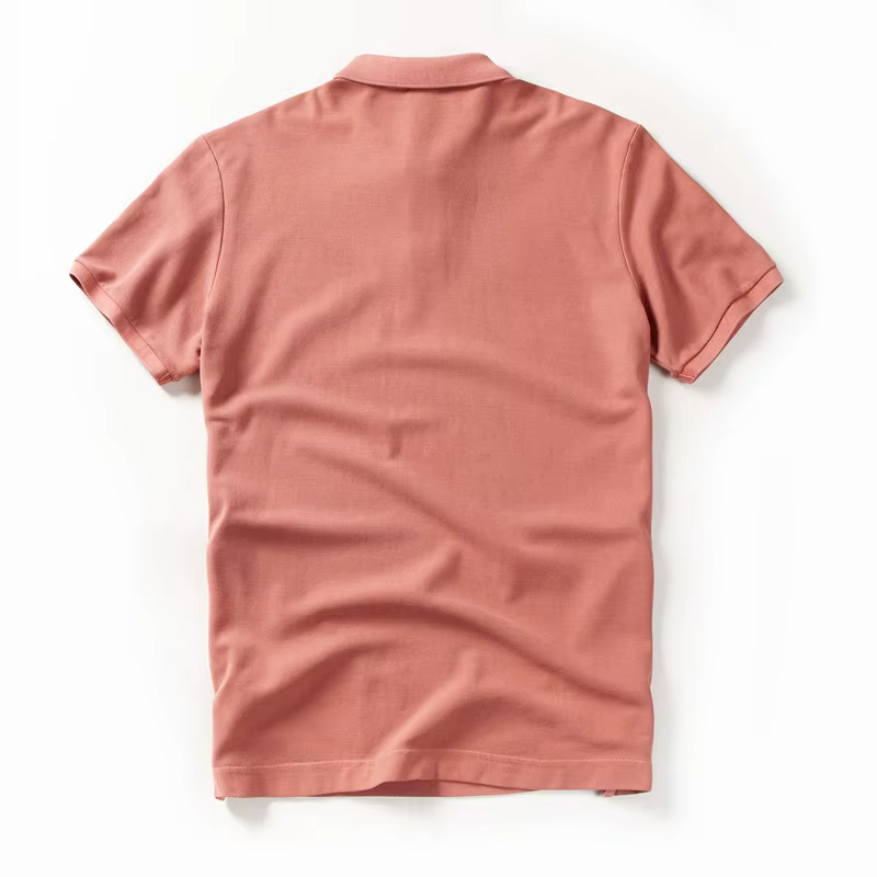 Polo 2026 Nouvelle Collection Été – T-shirt à Revers Élastique Couleur Unie Tendance Manches Courtes Décontracté Chic pour Homme M-3XL BP13200