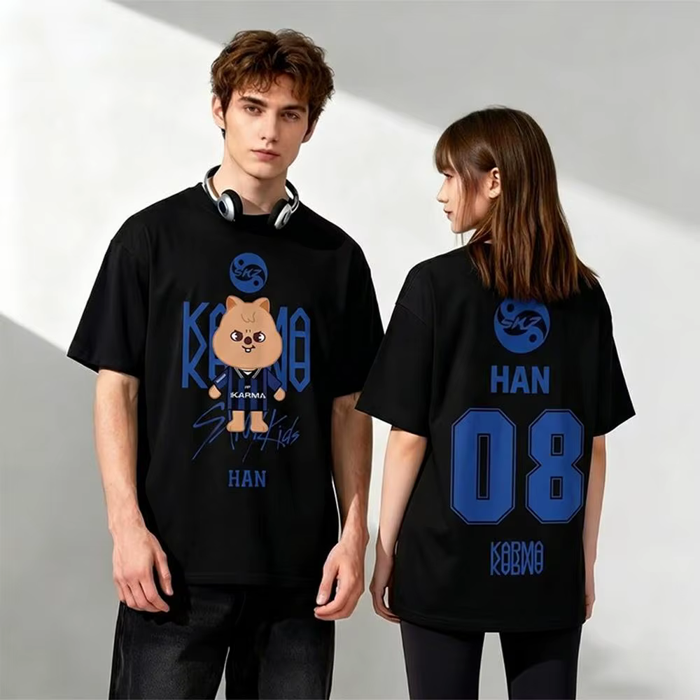 Nouveau T-shirt KPOP KARMA 2026 pour fans