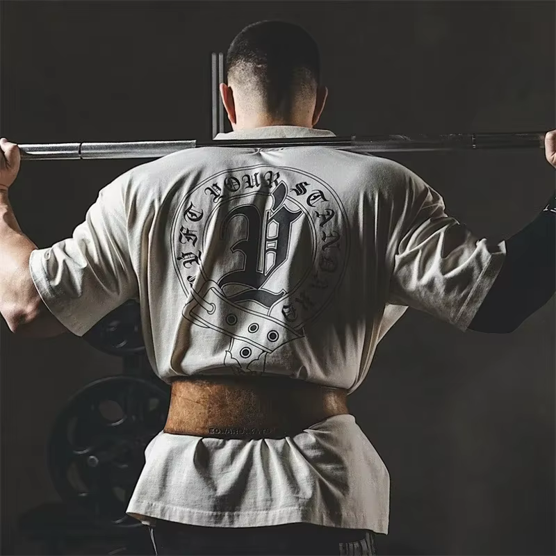 CircFT-T-Shirt à Manches Courtes en Coton pour Homme