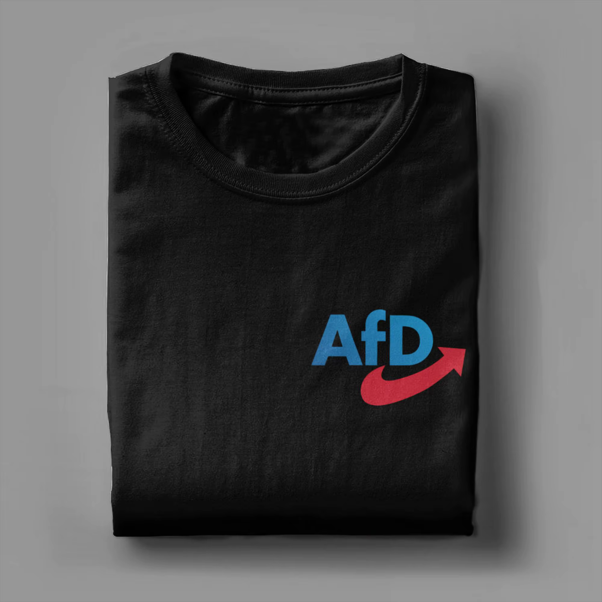 Afd Alternative Logo T-shirt en coton d'été pour hommes, t-shirt décontracté populaire à manches courtes Y2K, t-shirts amusants