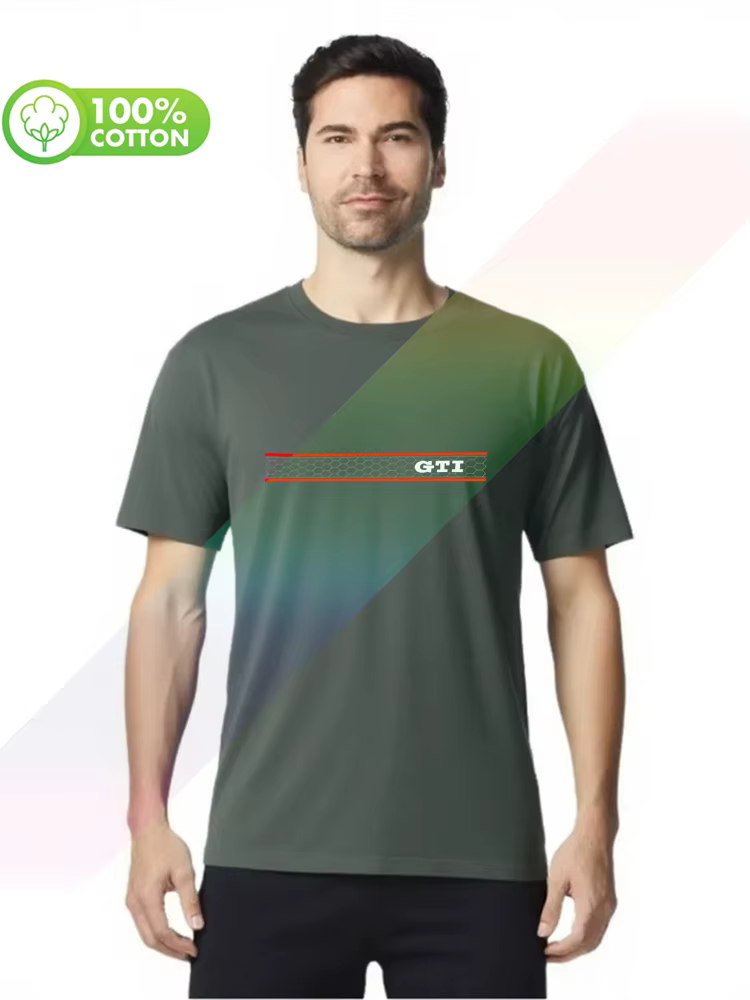 T-shirt à col rond pour hommes