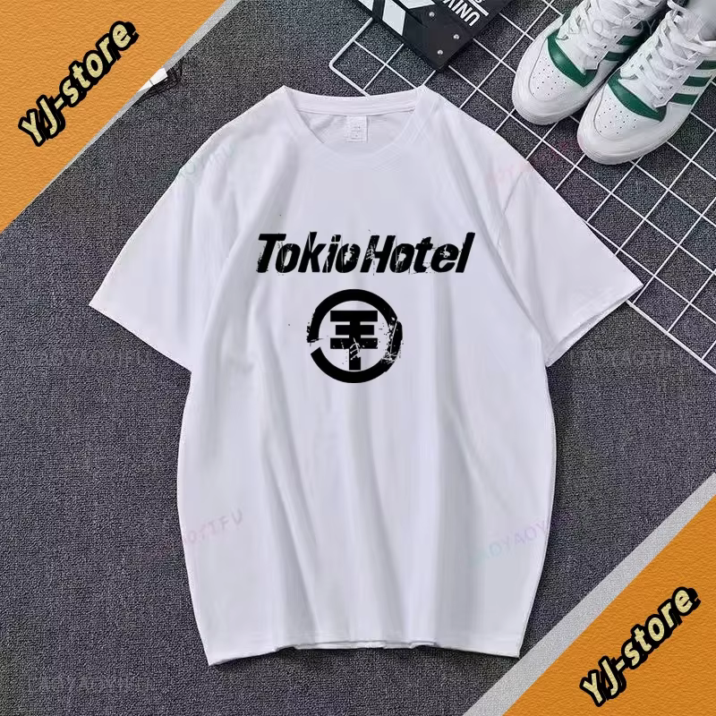 T-shirt de groupe de rock alternatif allemand Tokyo Hotel