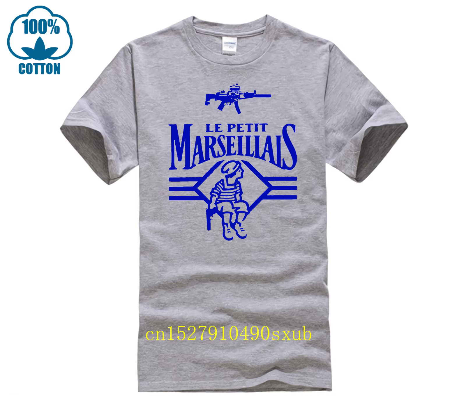 Hommes t-shirt t-shirt lil dangereux Marseille t-shirts homme marque teeshirt hommes été coton t-shirt