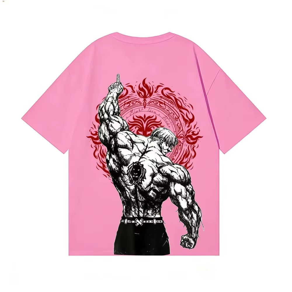 T-shirt Anime Lion's Sin of Pride Escanor – Vêtements Streetwear Homme et Femme de Haute Qualité – Nouveauté Été 2026