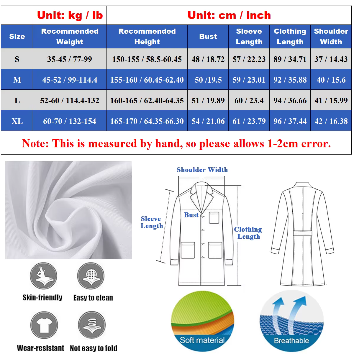 Blouse Blanche Lycée Blouse Chimie Femme