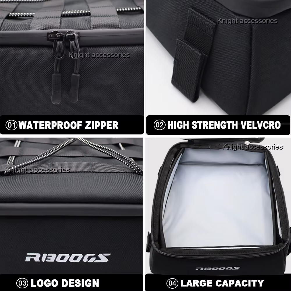 Pour BMW R1300GS Vario Top Case Cover Bag Sac de protection étanche pour top case Kit d'outils R 1300 GS R1300 GS R1300gs ADV 2023 2024