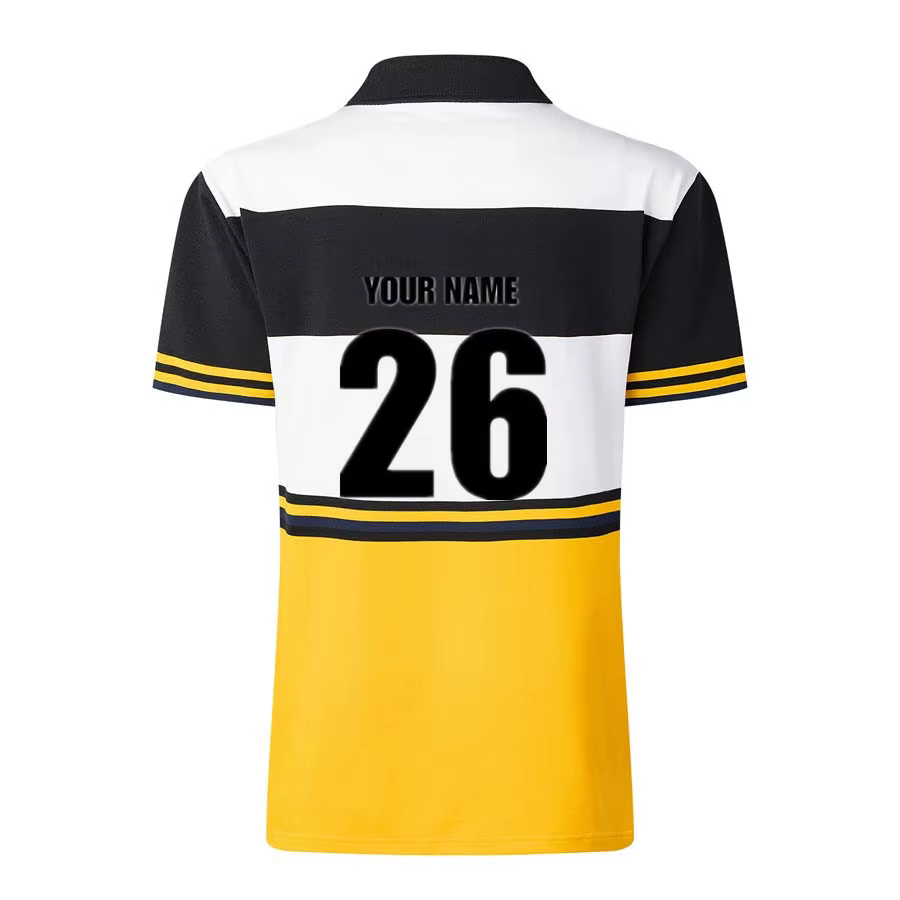 Maillot de rugby rétro à manches courtes pour homme HURRICANES POLO 2026