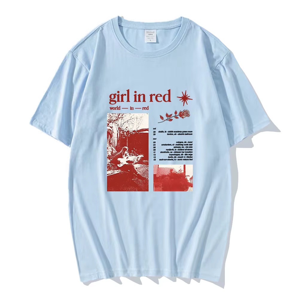 T-shirt à col rond pour femme