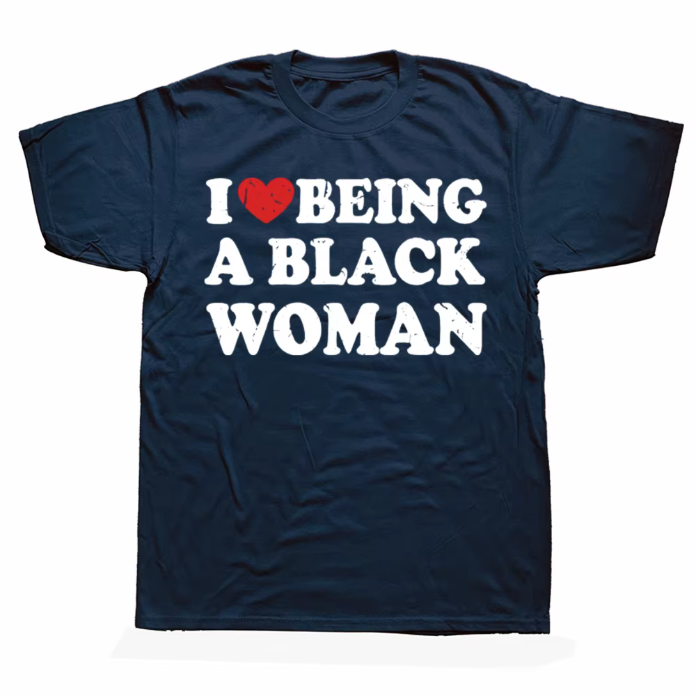 T-shirt homme et femme noir 100% coton, humoristique et décontracté, à la mode