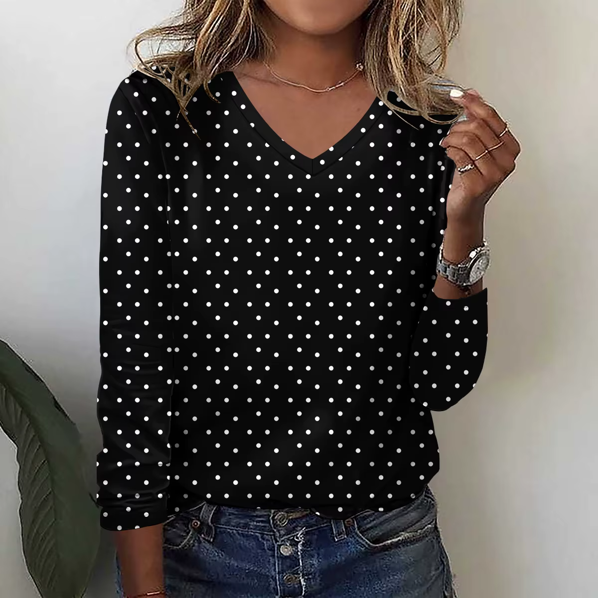 T-shirt à manches longues pour femmes