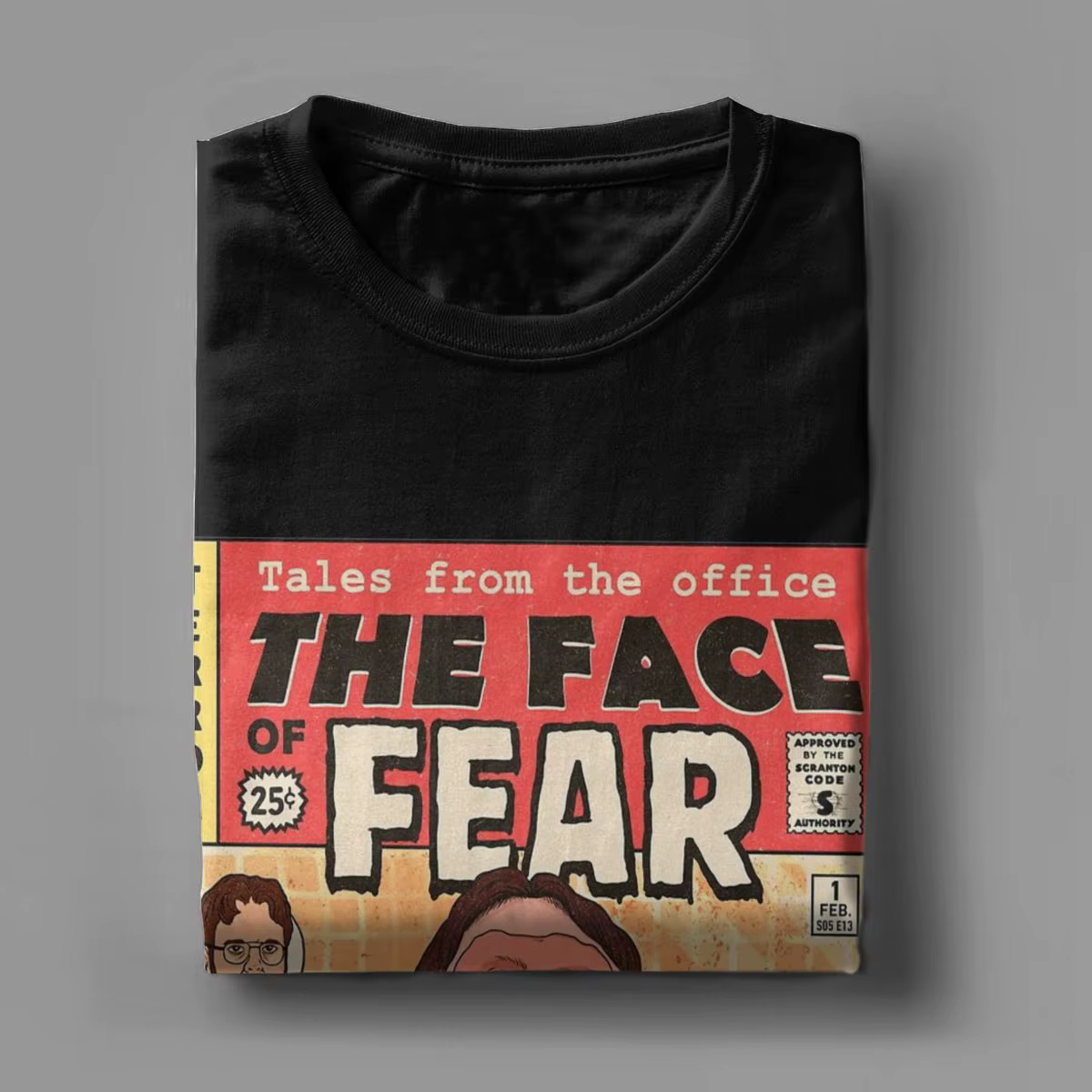 T-shirt à manches courtes en pur coton pour hommes