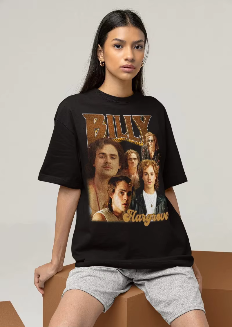 T-shirt Billy Hargrove - T-shirt vintage de film