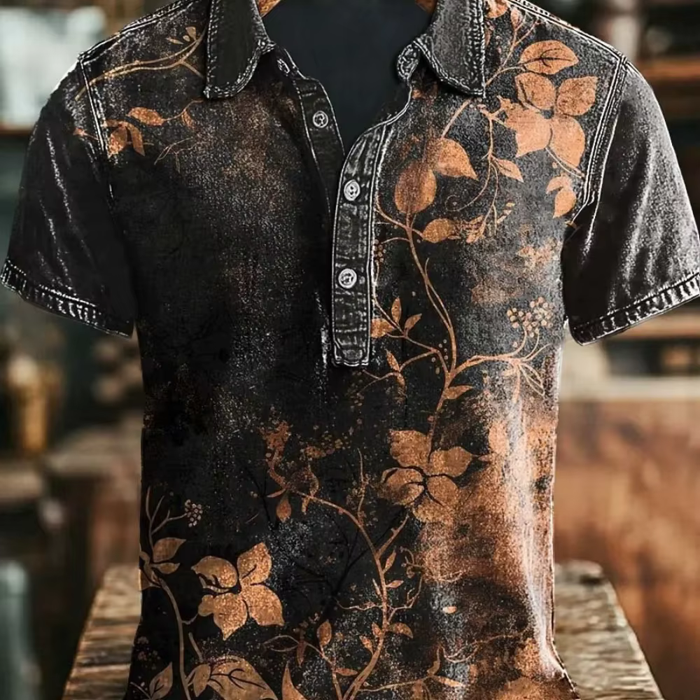 Polo imprimé pour homme