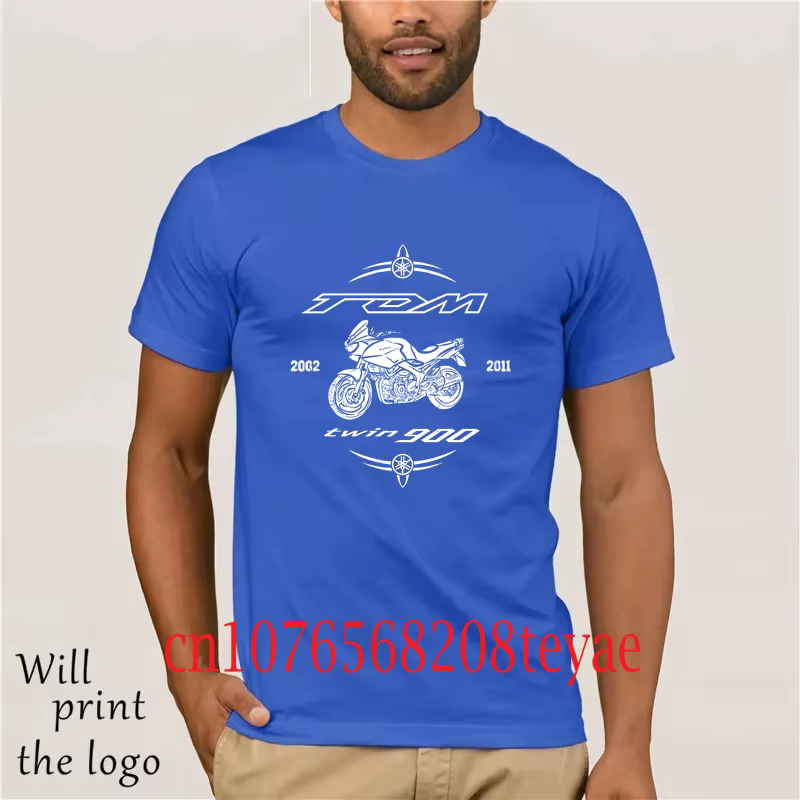 TDM 900 V2 moto course vélo Fans T-Shirt décontracté col rond ample été T-Shirt pour hommes