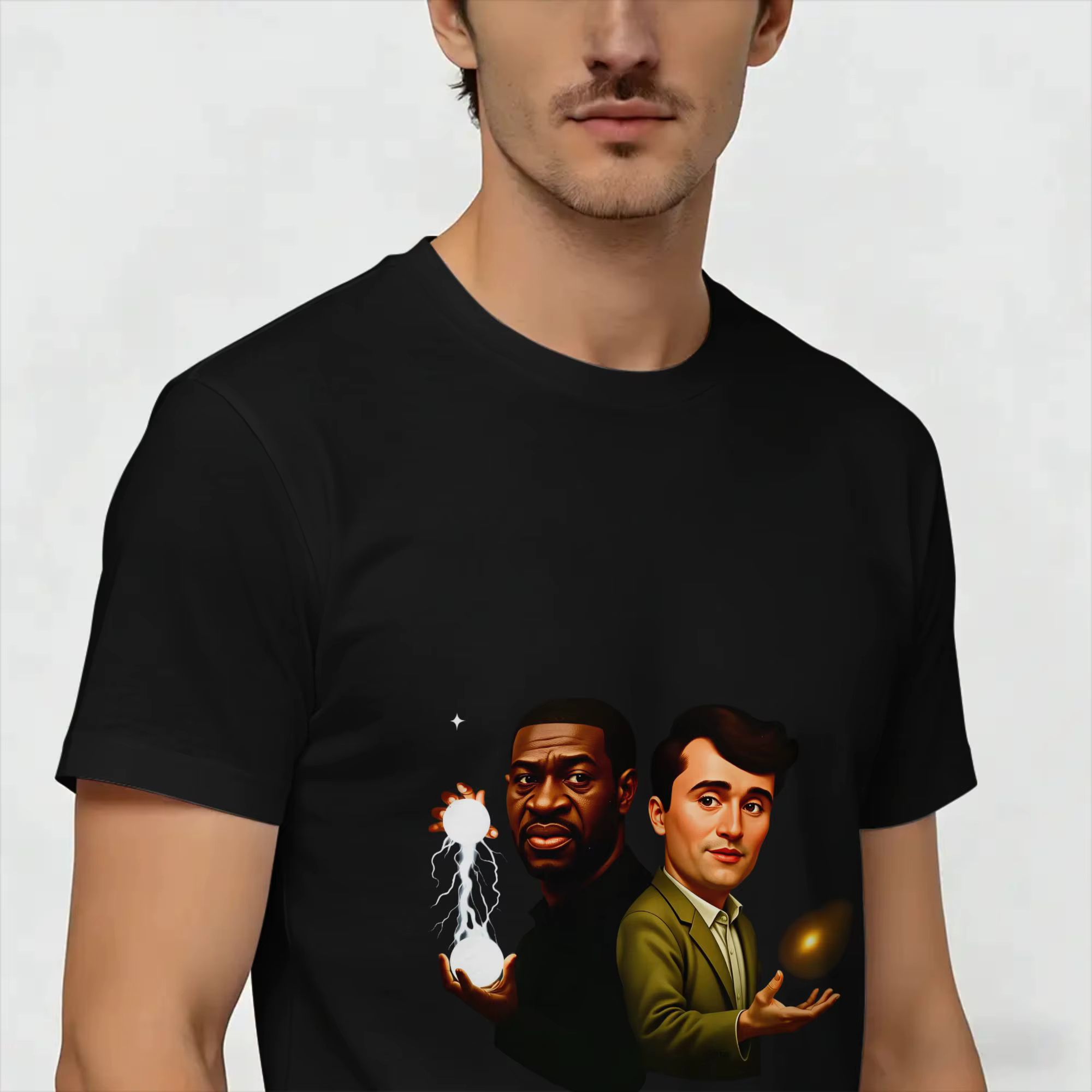 T-shirt George Floyd & Charlie Kirk