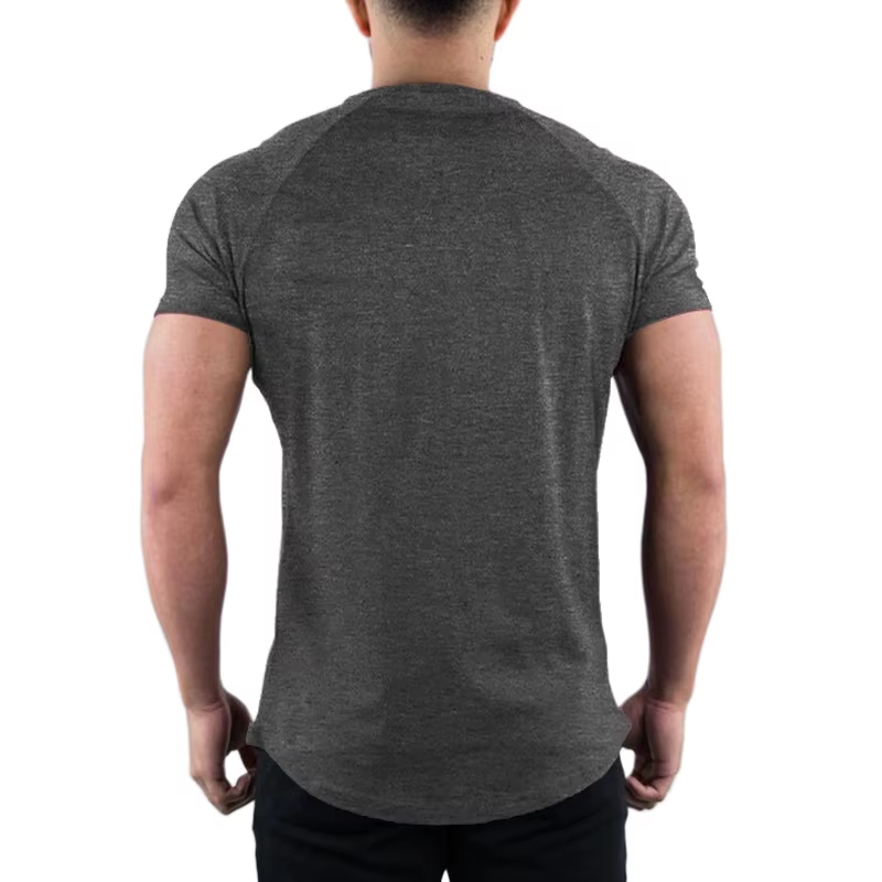 T-shirt de gymnastique en coton pour hommes