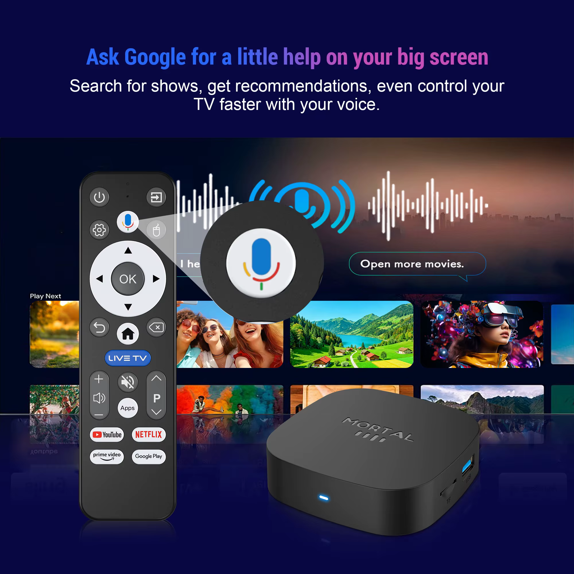 Nouvelle boîte TV T1+ 8K HD 2025, Android 16.0, RK3518 Quad Core, 8 Go de RAM, 128 Go de ROM, double Wifi 2.4G/5.8G, lecteur multimédia de cinéma maison