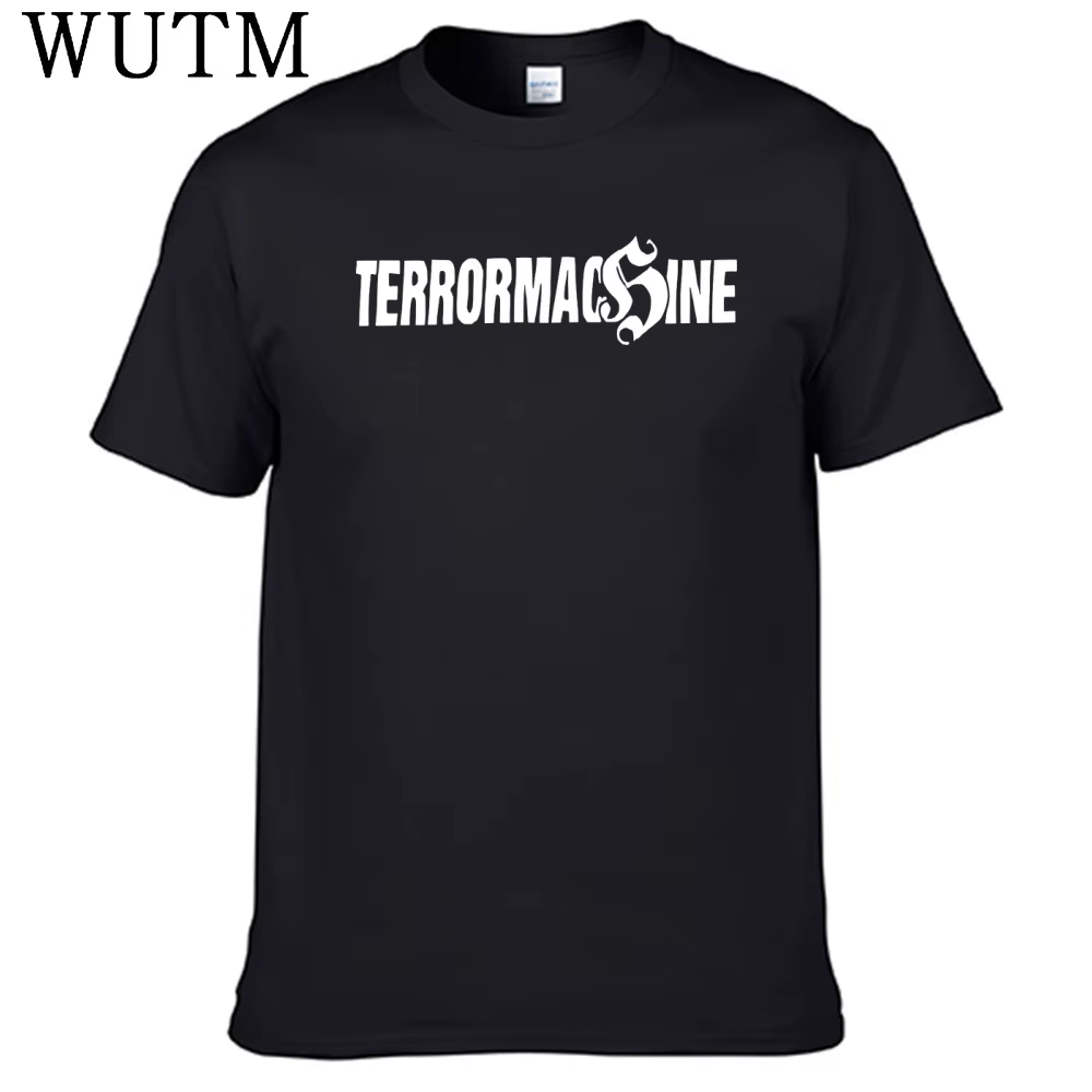 T-shirt Terrormachine pour hommes, 100% coton, nouvelle collection