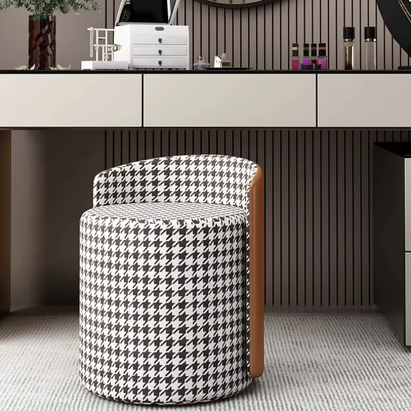 Chaise de maquillage avec dossier pour chambre à coucher