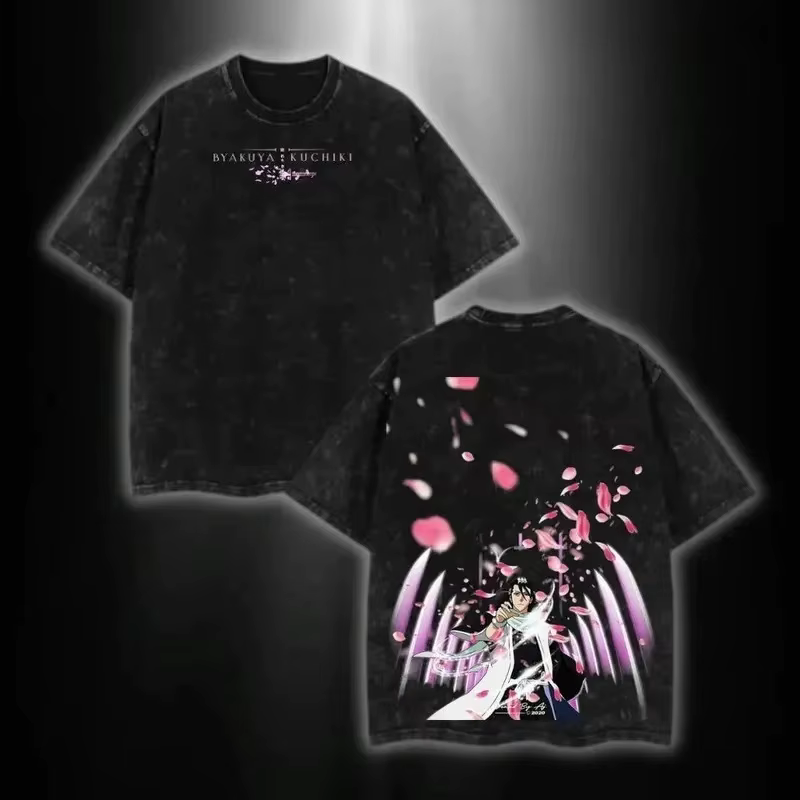 T-shirt graphique BLEACH Shinji Hirako pour hommes et femmes