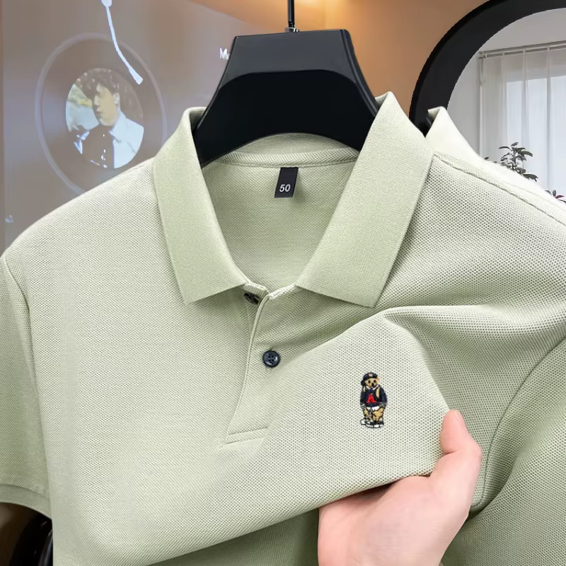 Polo à manches courtes pour homme