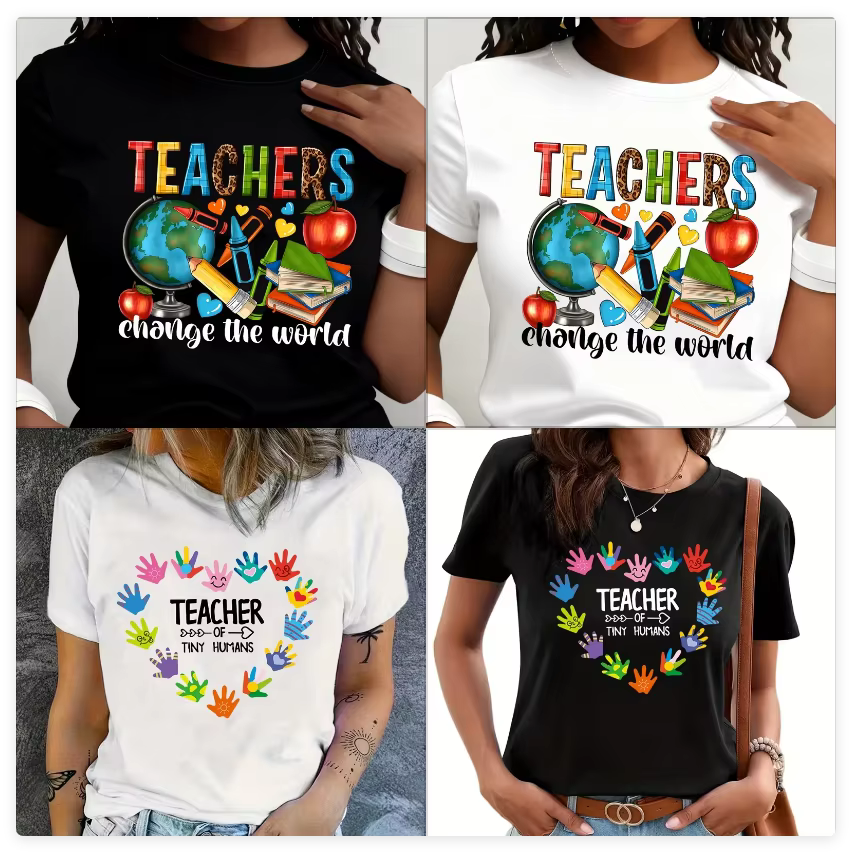 T-shirt imprimé pour enseignant