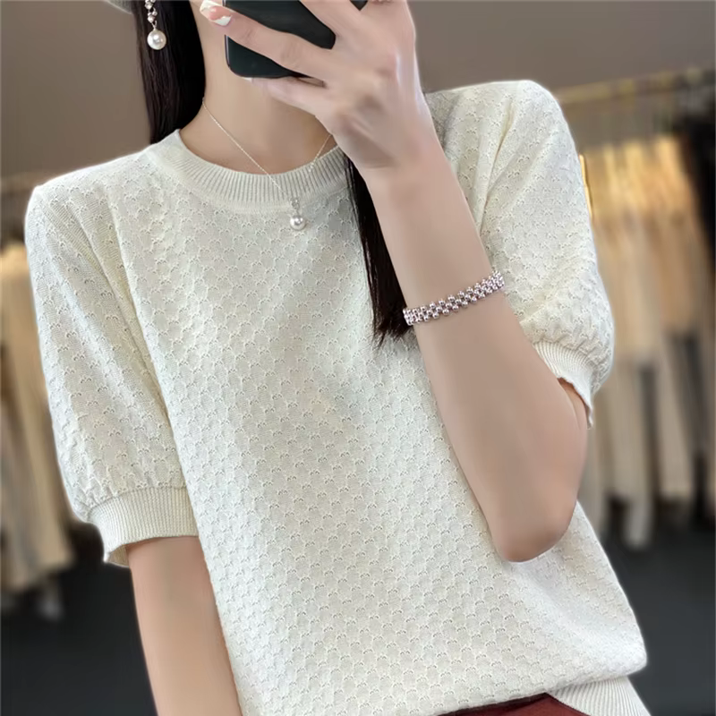 T-shirt d'été 100% coton pour femmes