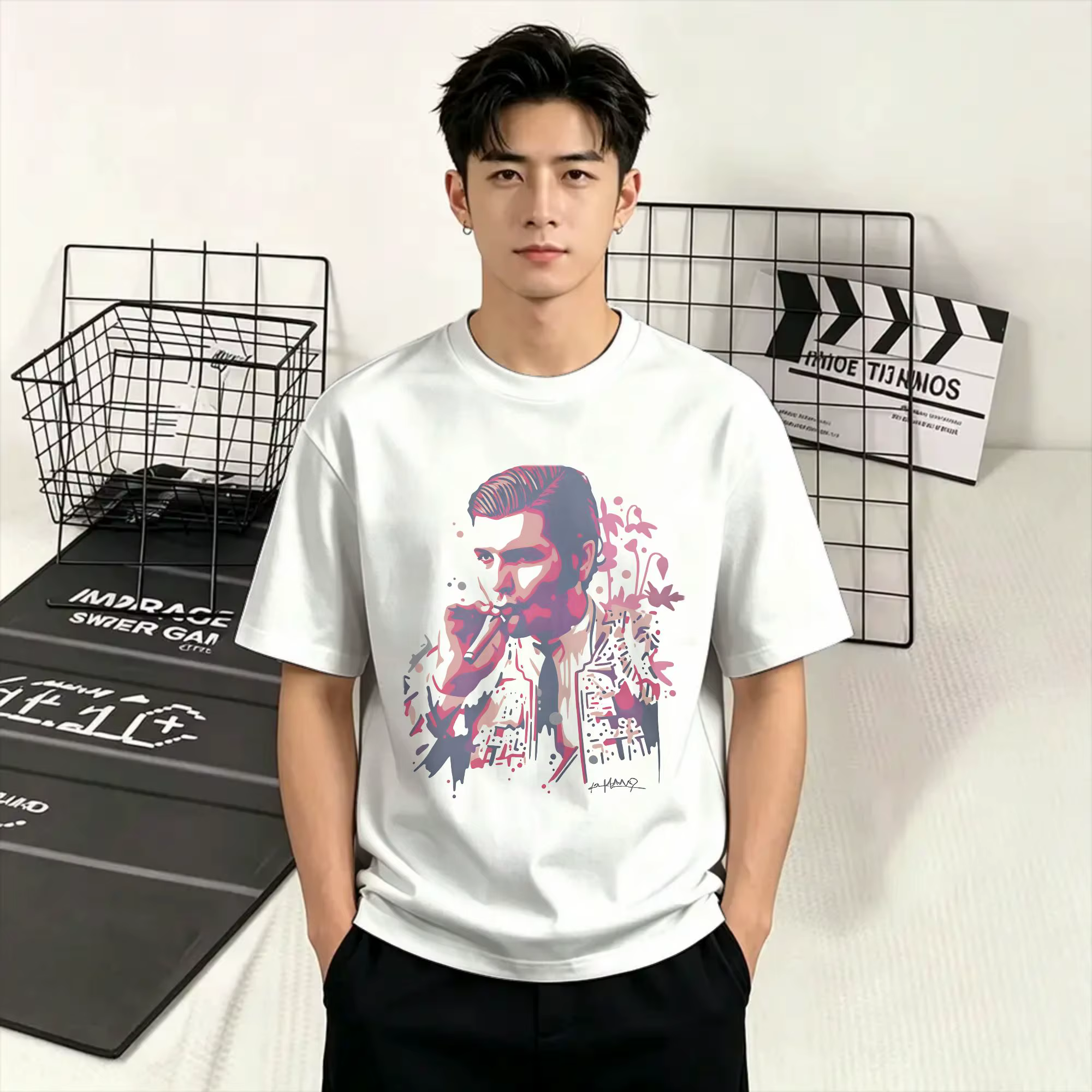 Morante De La Puebla T-Shirts pour hommes Matador décontracté 100% coton T-shirt à col rond à manches courtes 4XL 5XL vêtements