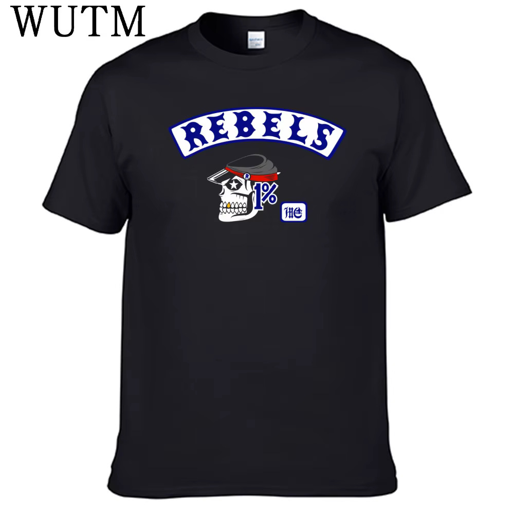 T-shirt Hurcycles Club Rebels Mc pour homme